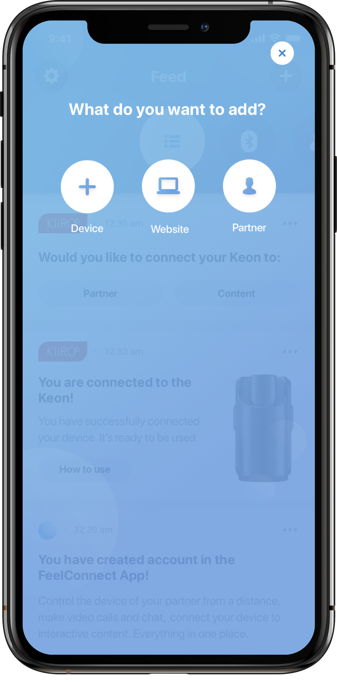 connecting step mobile